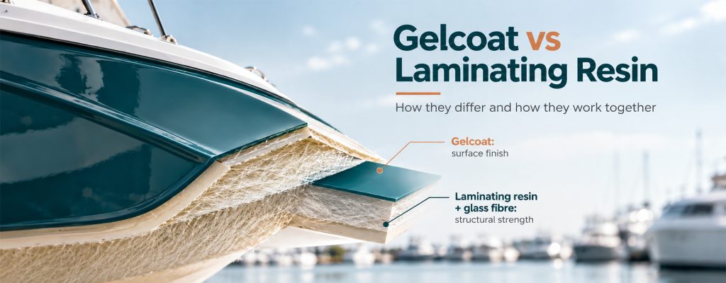Gelcoat vs Laminating Resin: What Is the Difference, and Which Do You Need?