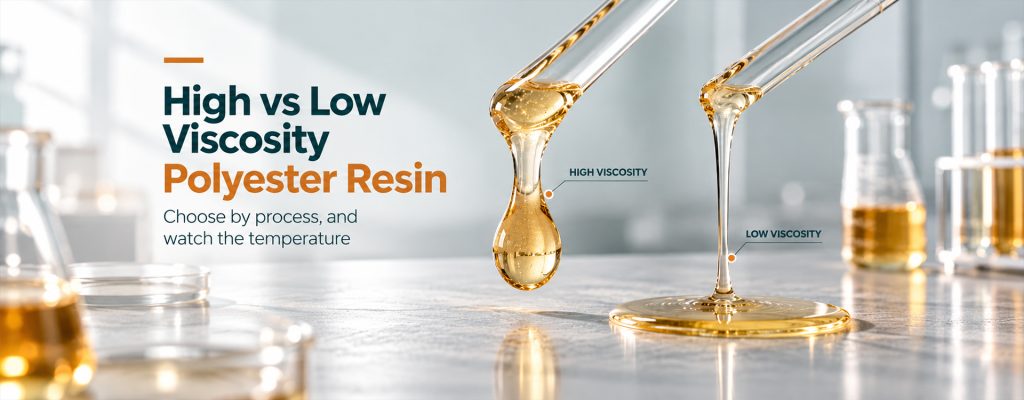 High vs Low Viscosity Polyester Resin: When Does Viscosity Matter?